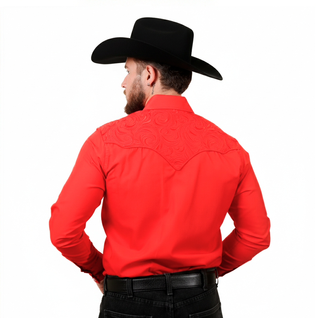 Camisa Bordada para Caballero WRC-037