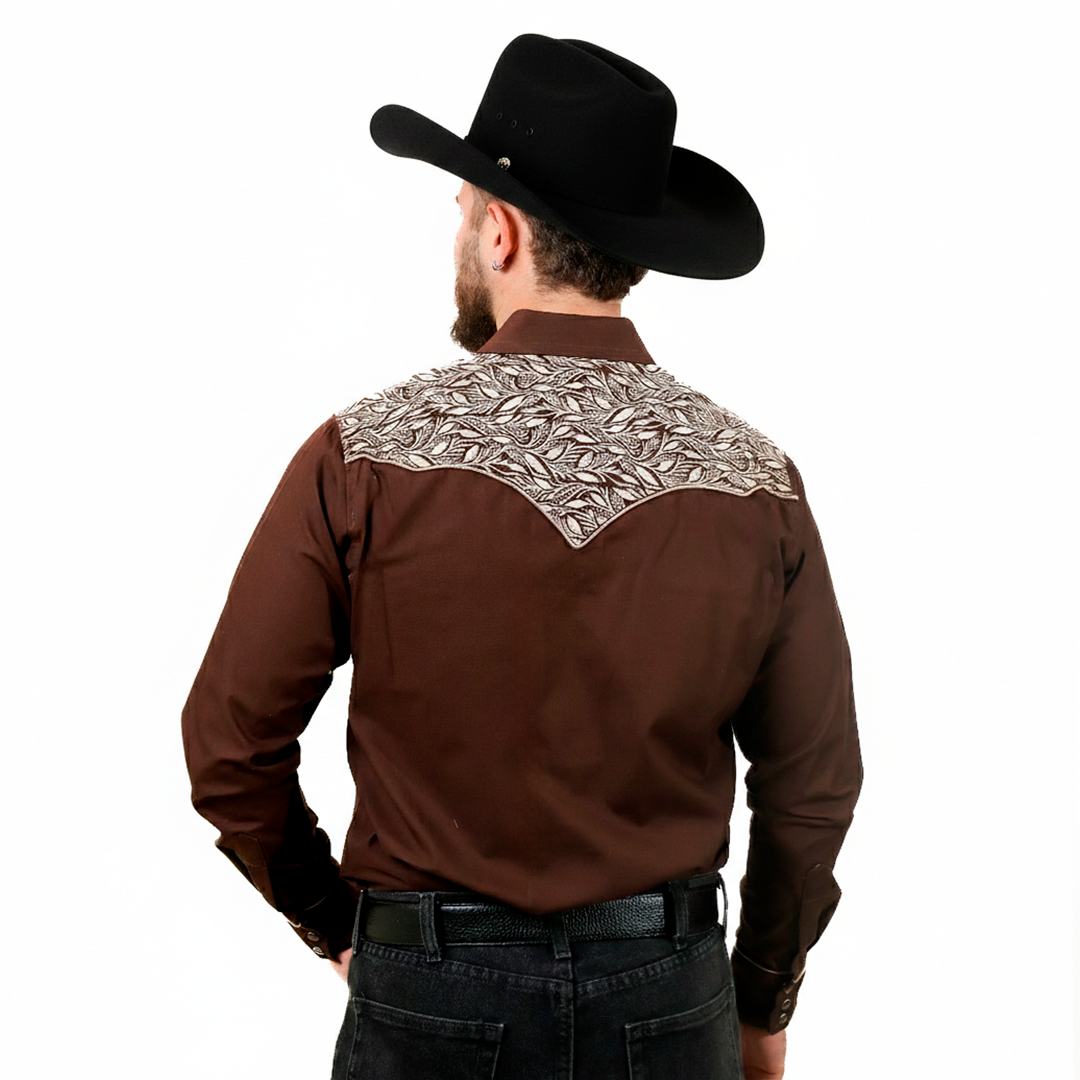 Camisa Bordada para Caballero WRC-059
