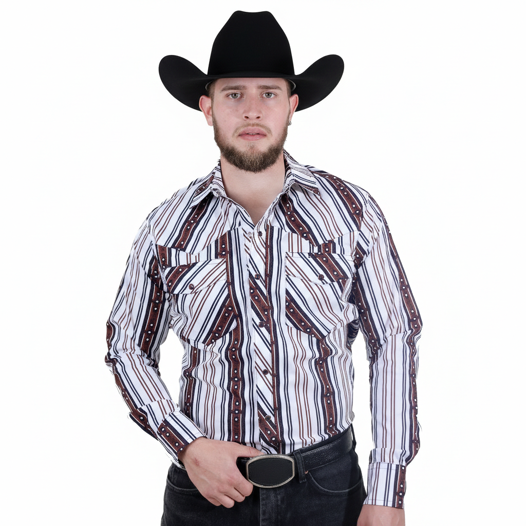 Camisa Estampada para Caballero WRC-8441