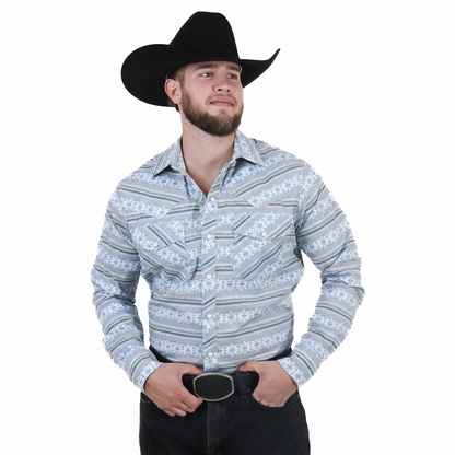 Camisa Estampada para Caballero WRC-8448