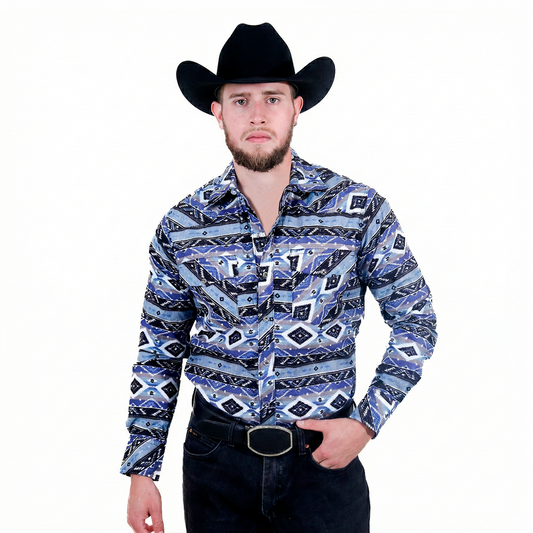 Camisa Estampada para Caballero WRC-8367