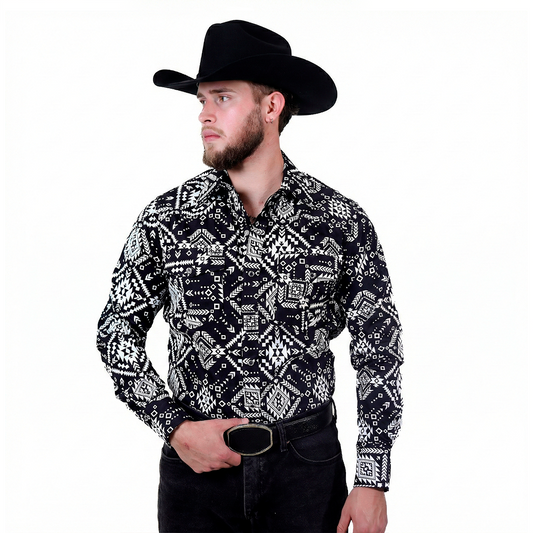 Camisa Estampada para Caballero WRC-8366
