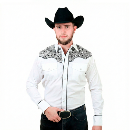 Camisa Bordada para Caballero WRC-059